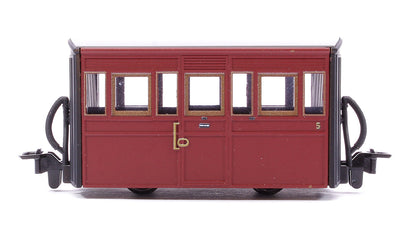 Pre-Owned Ffestiniog Railway Bug Box Coach (1970s/80s Preservation Livery) No.5