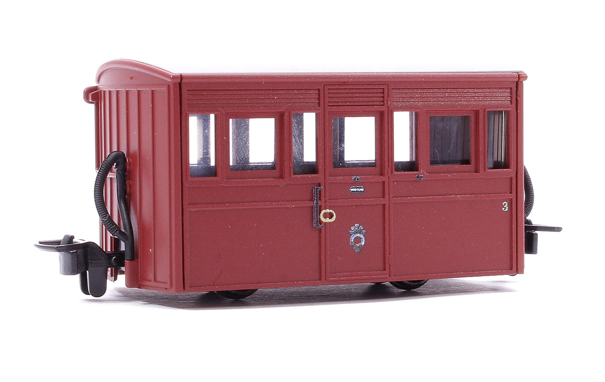 Pre-Owned Ffestiniog Railway Bug Box Coach (1970s/80s Preservation Livery) No.3