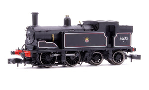 M7 0-4-4 BR Early Crest Lined Black 30673 - Steam Tank Locomotive