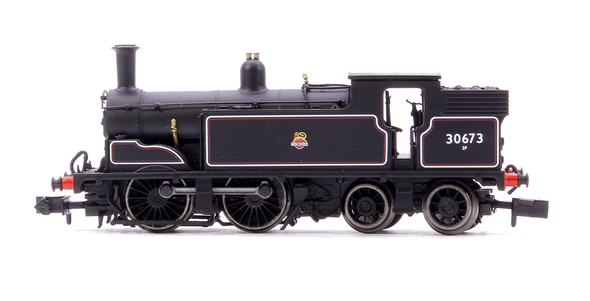 M7 0-4-4 BR Early Crest Lined Black 30673 - Steam Tank Locomotive - DCC Fitted