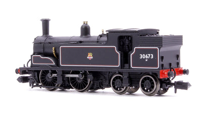 M7 0-4-4 BR Early Crest Lined Black 30673 - Steam Tank Locomotive