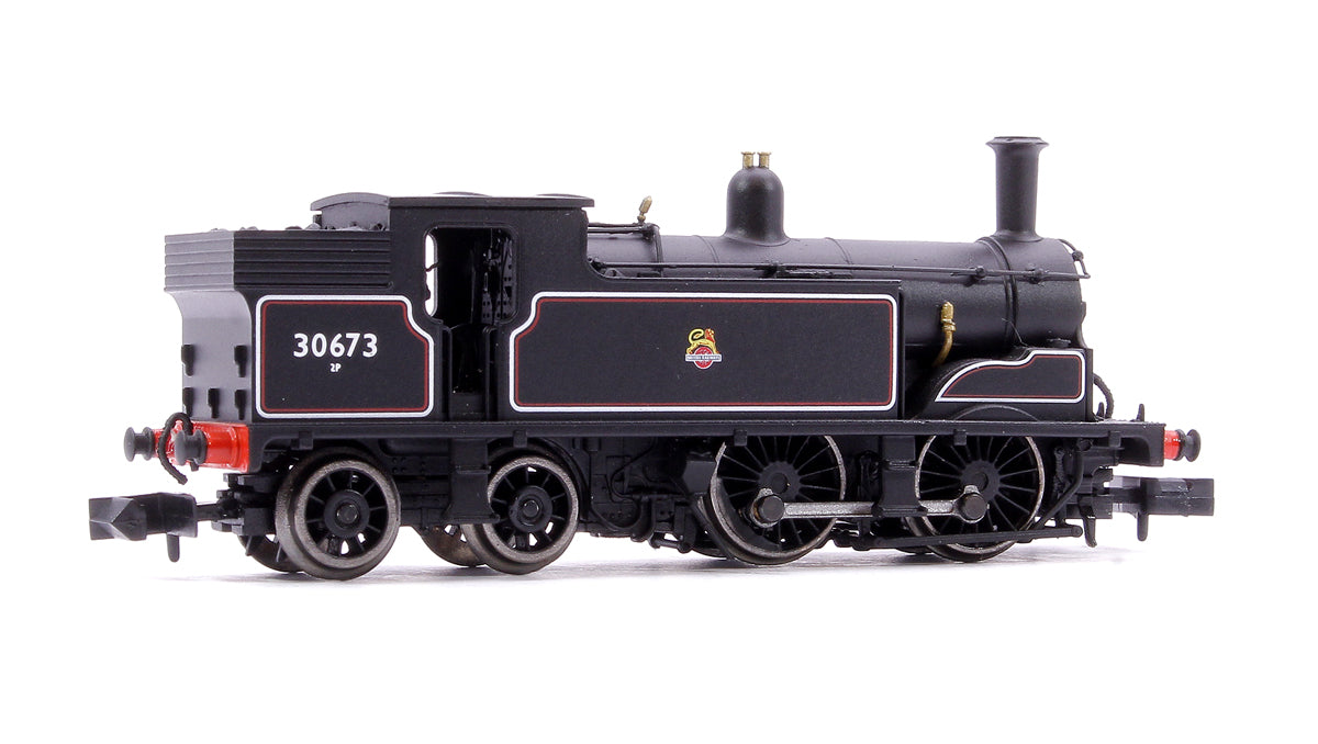 M7 0-4-4 BR Early Crest Lined Black 30673 - Steam Tank Locomotive - DCC Fitted