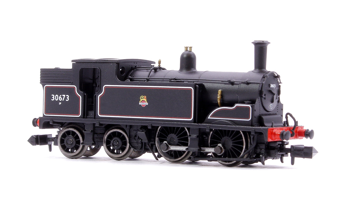 M7 0-4-4 BR Early Crest Lined Black 30673 - Steam Tank Locomotive