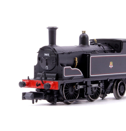 M7 0-4-4 BR Early Crest Lined Black 30673 - Steam Tank Locomotive