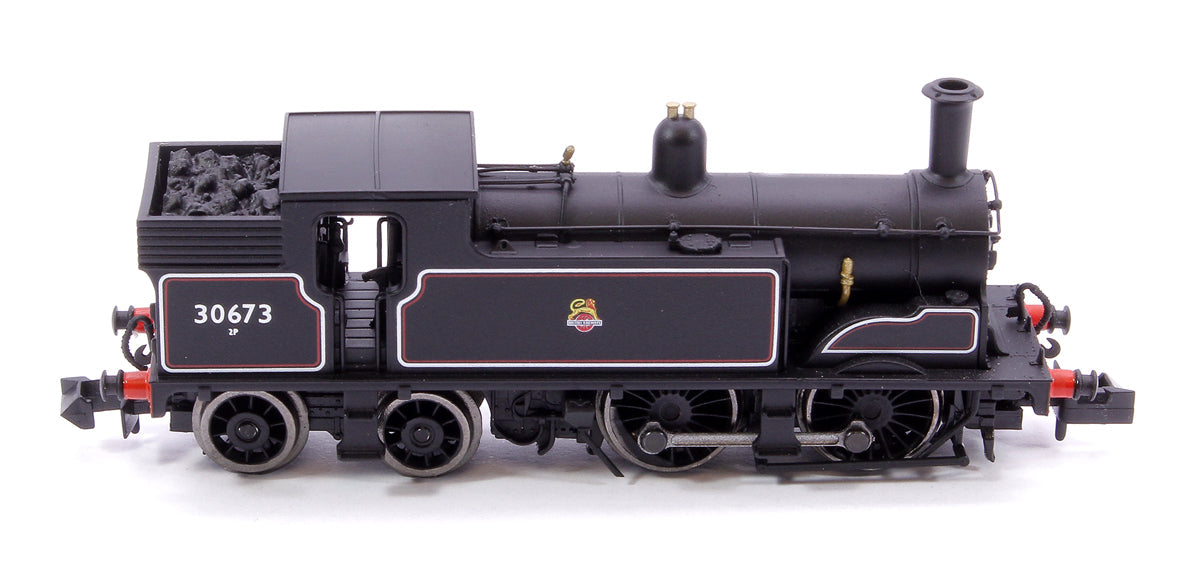 Pre-Owned M7 0-4-4 BR Early Crest Lined Black 30673 - Steam Tank Locomotive