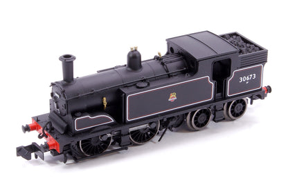 M7 0-4-4 BR Early Crest Lined Black 30673 - Steam Tank Locomotive