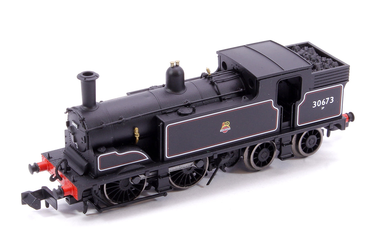 Pre-Owned M7 0-4-4 BR Early Crest Lined Black 30673 - Steam Tank Locomotive