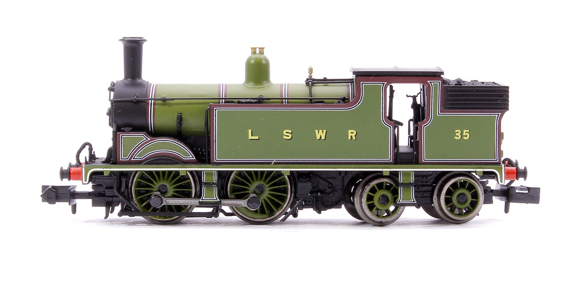 M7 0-4-4 LSWR Lined Green 35 - Steam Tank Locomotive - DCC Fitted