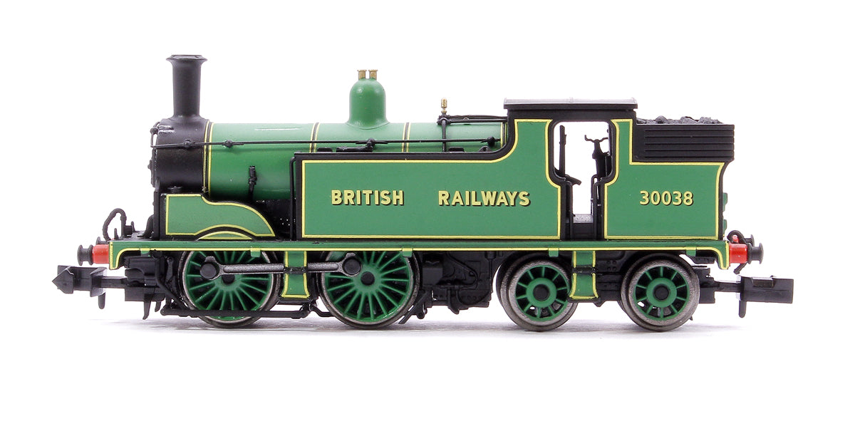 M7 0-4-4 British Railways Lined Malachite 30038 - Steam Tank Locomotive