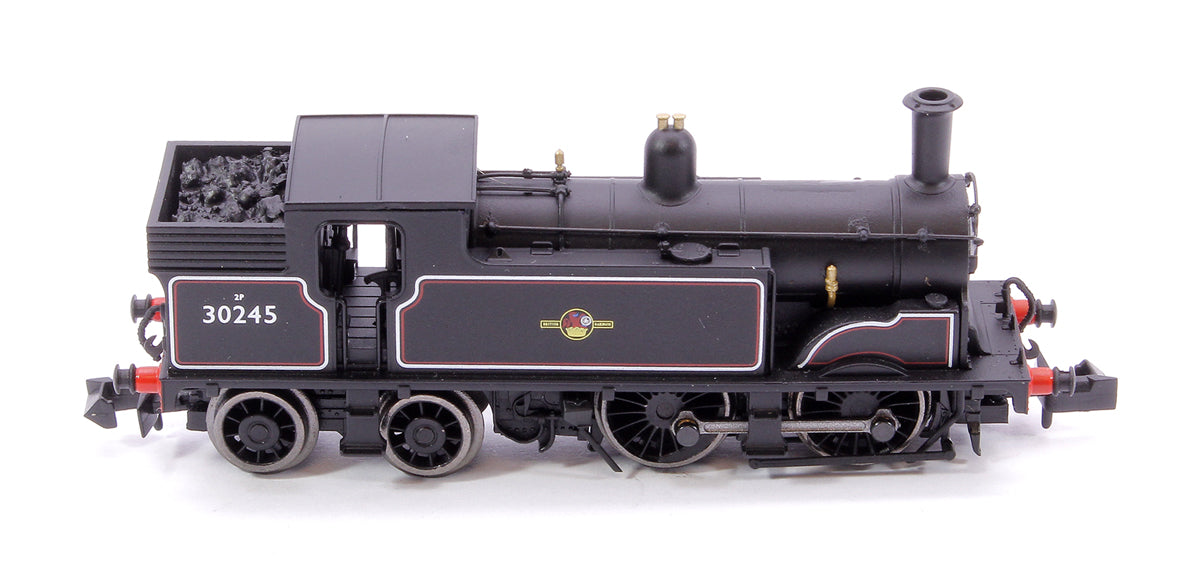 M7 0-4-4 BR Late Crest Lined Black 30245 - Steam Tank Locomotive