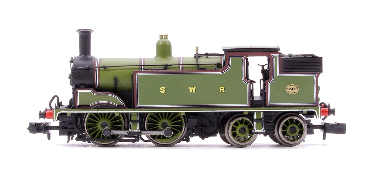 M7 0-4-4 SWR Lined Green 245 - Steam Tank Locomotive