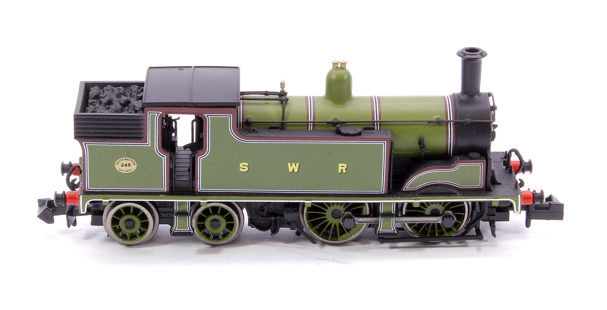 M7 0-4-4 SWR Lined Green 245 - Steam Tank Locomotive