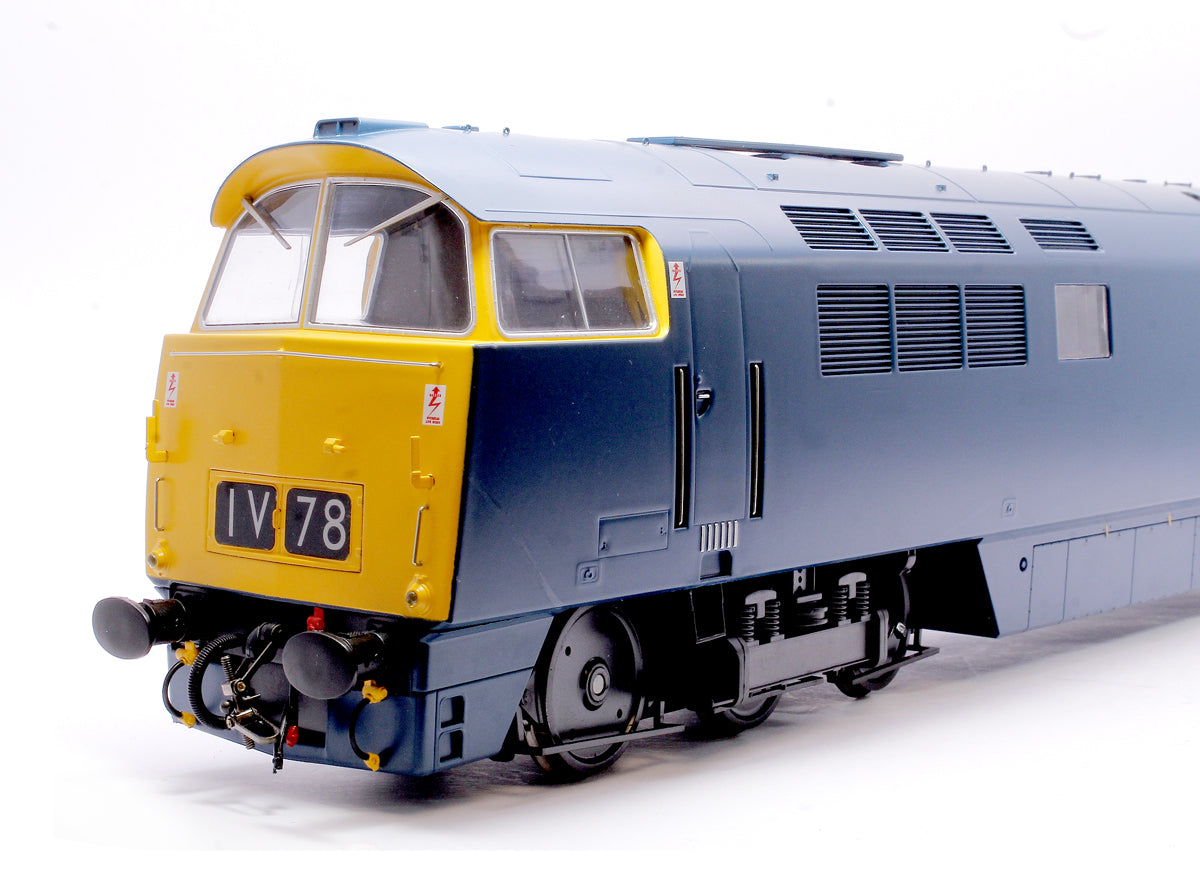 Class 52 Western BR Blue Unnumbered (full yellow ends) Diesel Locomotive