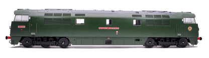 Class 52 D1038 Western Sovereign BR Green (small yellow panels) Diesel Locomotive