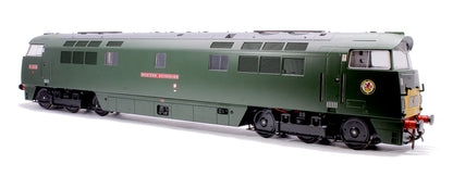 Class 52 D1038 Western Sovereign BR Green (small yellow panels) Diesel Locomotive