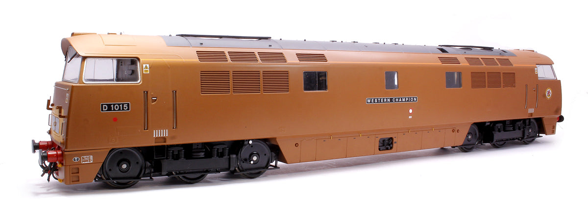 Class 52 D1015 Western Champion BR Golden Ochre (small yellow panels) Diesel Locomotive