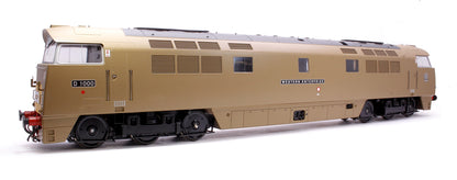 Class 52 D1000 Western Enterprise BR Desert Sand (small yellow panels) Diesel Locomotive