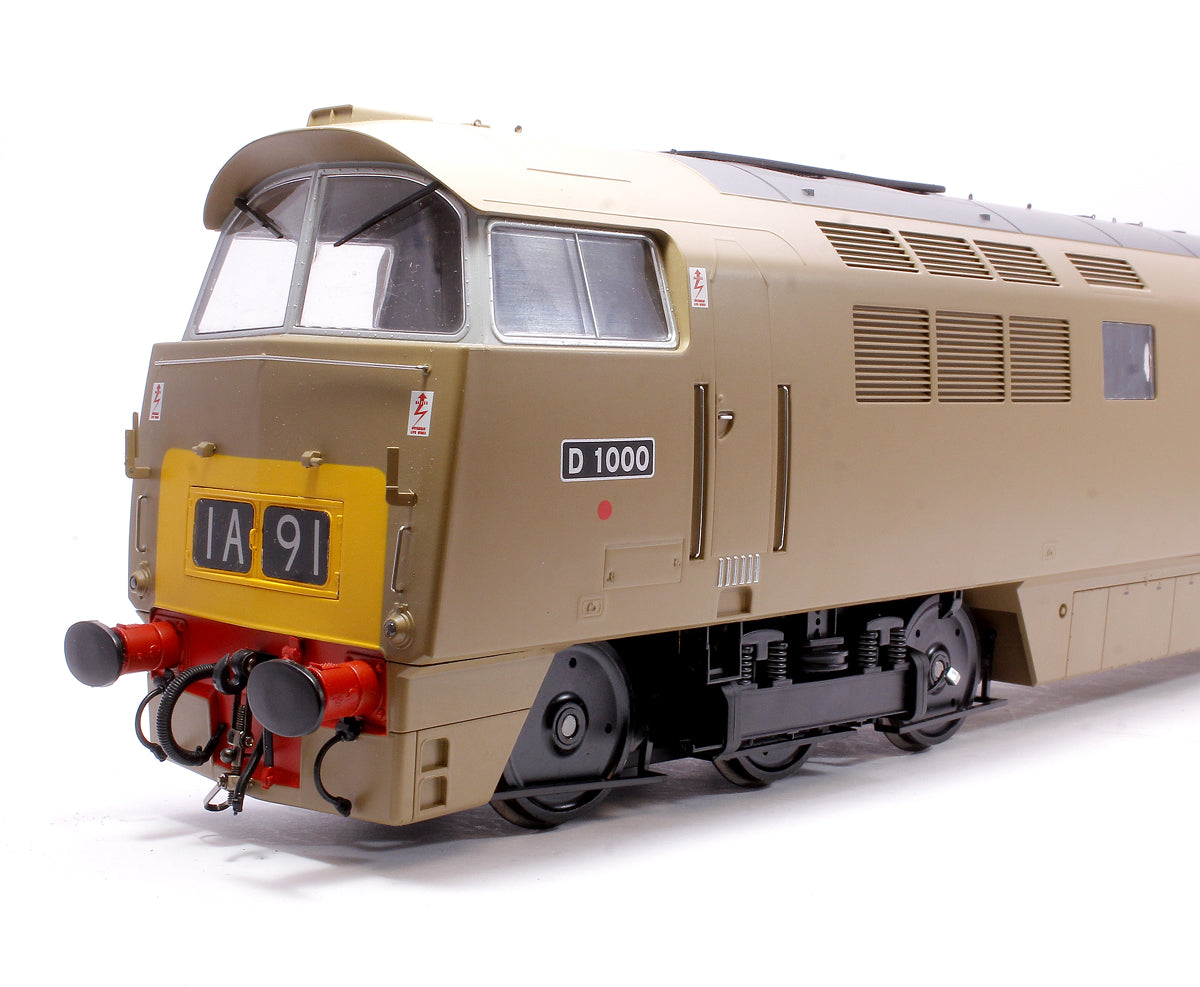 Class 52 D1000 Western Enterprise BR Desert Sand (small yellow panels) Diesel Locomotive