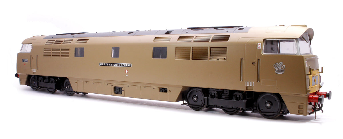 Class 52 D1000 Western Enterprise BR Desert Sand (small yellow panels) Diesel Locomotive