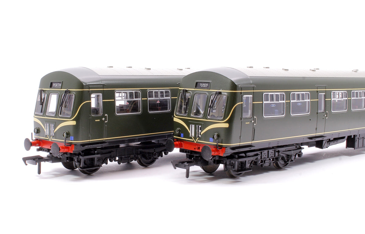 Pre-Owned 32-285ASF Class 101 2-Car DMU BR Green (Roundel) - DCC Sound