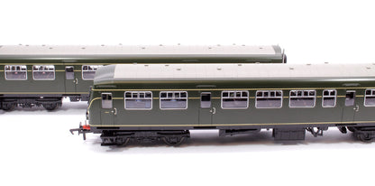 Pre-Owned 32-285ASF Class 101 2-Car DMU BR Green (Roundel) - DCC Sound