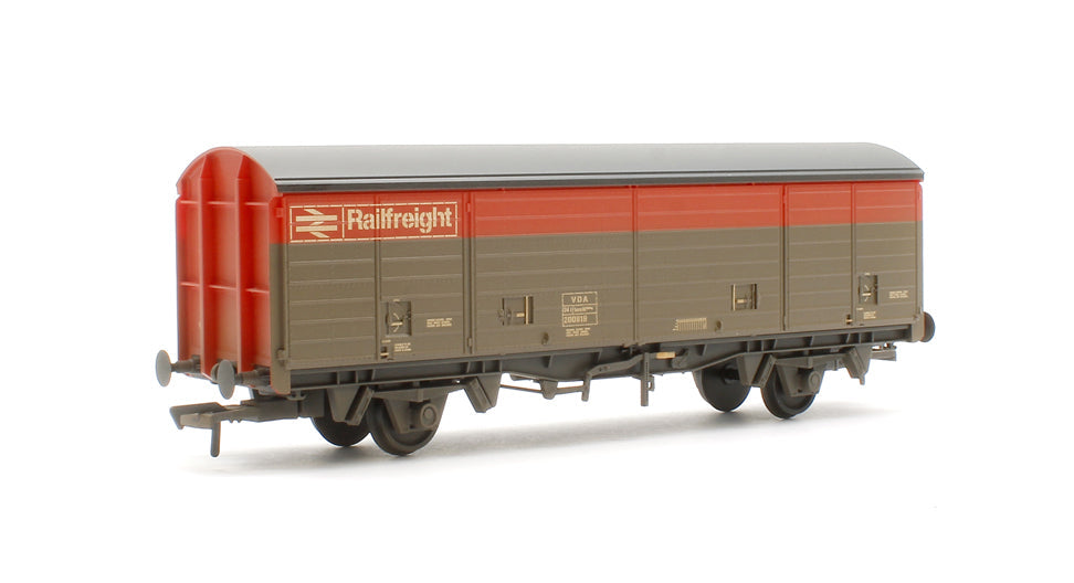 Pre-Owned 38-144C BR VDA Van BR Railfreight Red & Grey No.200819 - Weathered