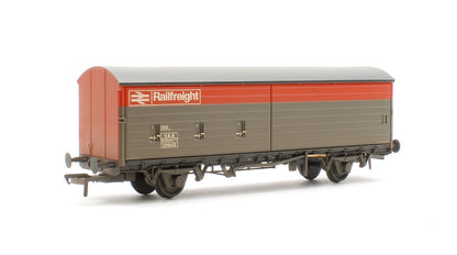 Pre-Owned 38-128B BR VAA Van BR Railfreight Red & Grey No.200633 - Weathered