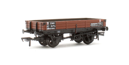 3 Plank Wagon BR Departmental Bauxite (TOPS) No.DB457592