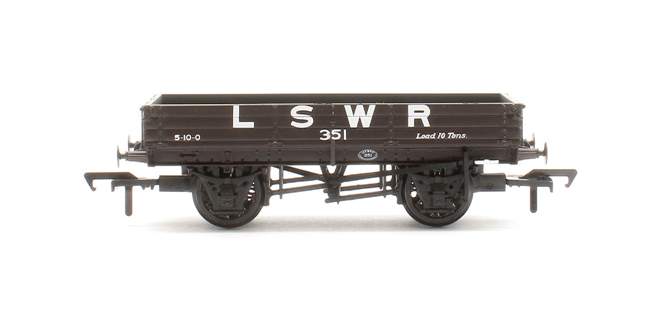 3 Plank Wagon LSWR Brown No.351