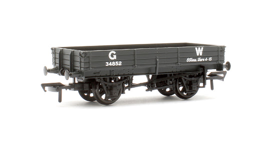 3 Plank Wagon GWR Grey No.34852