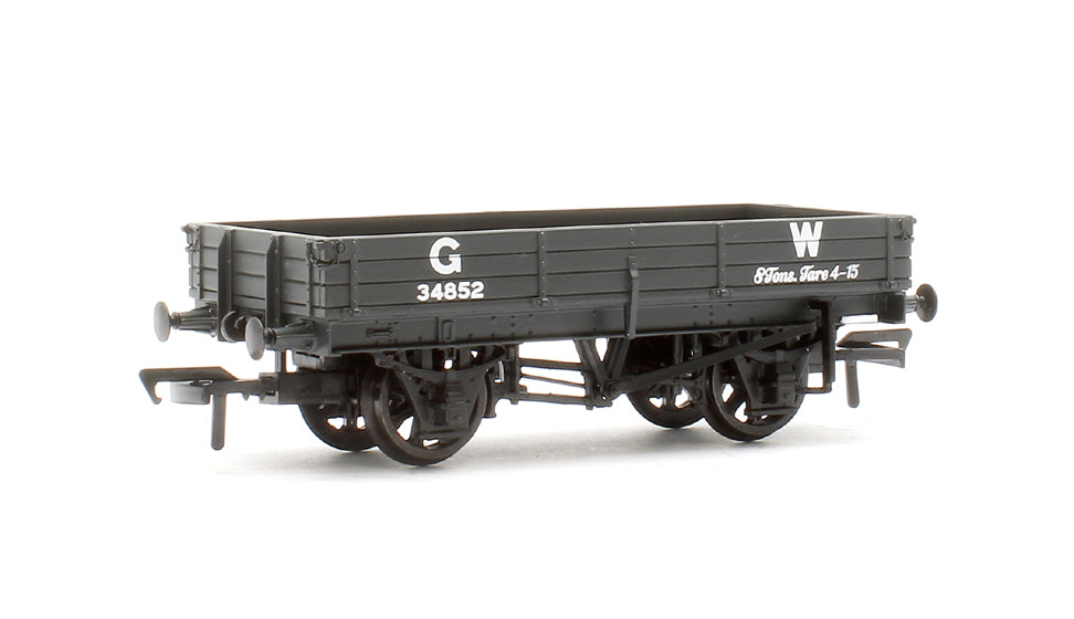 3 Plank Wagon GWR Grey No.34852