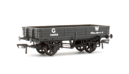 3 Plank Wagon GWR Grey No.34852