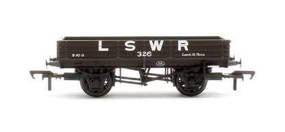 3 Plank Wagon LSWR Brown No.326