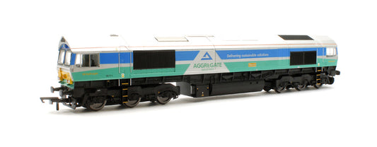 Pre-Owned R30428TXS RailRoad Plus Aggregates Class 66 Sence No.66711 Diesel Locomotive - DCC Sound