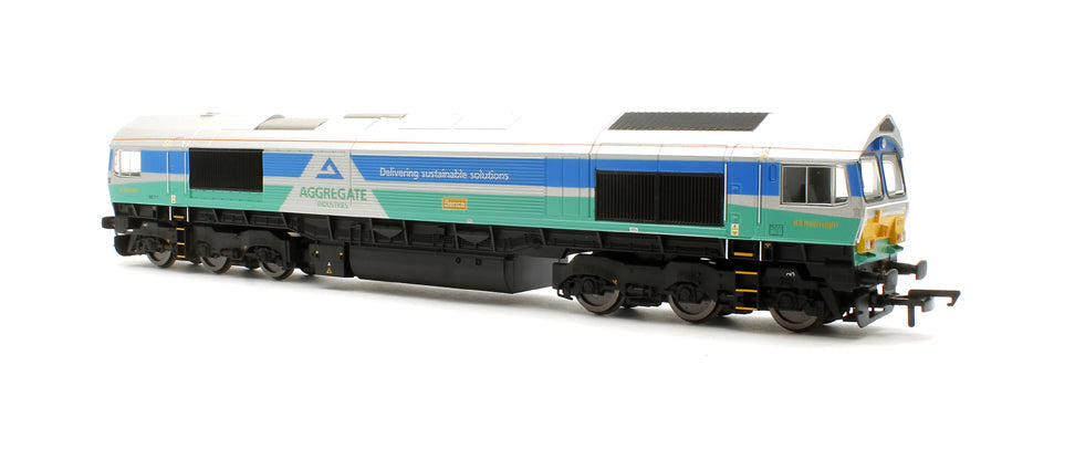 Pre-Owned R30428TXS RailRoad Plus Aggregates Class 66 Sence No.66711 Diesel Locomotive - DCC Sound