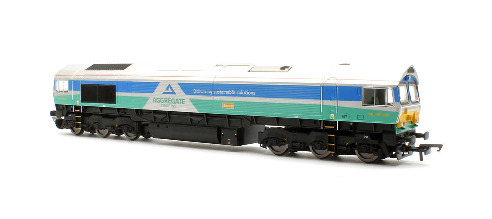 RailRoad Plus Aggregates Class 66 Sence No.66711 Diesel Locomotive