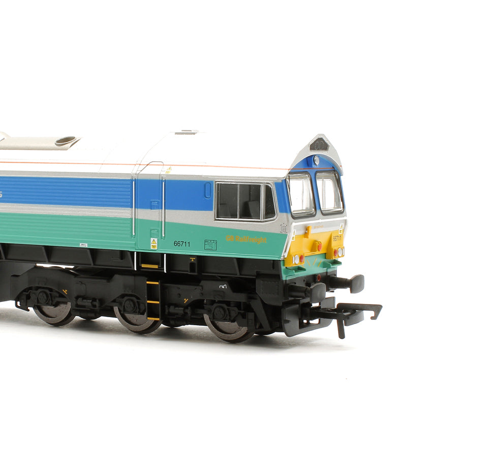 Pre-Owned R30428TXS RailRoad Plus Aggregates Class 66 Sence No.66711 Diesel Locomotive - DCC Sound