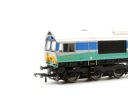 RailRoad Plus Aggregates Class 66 Sence No.66711 Diesel Locomotive