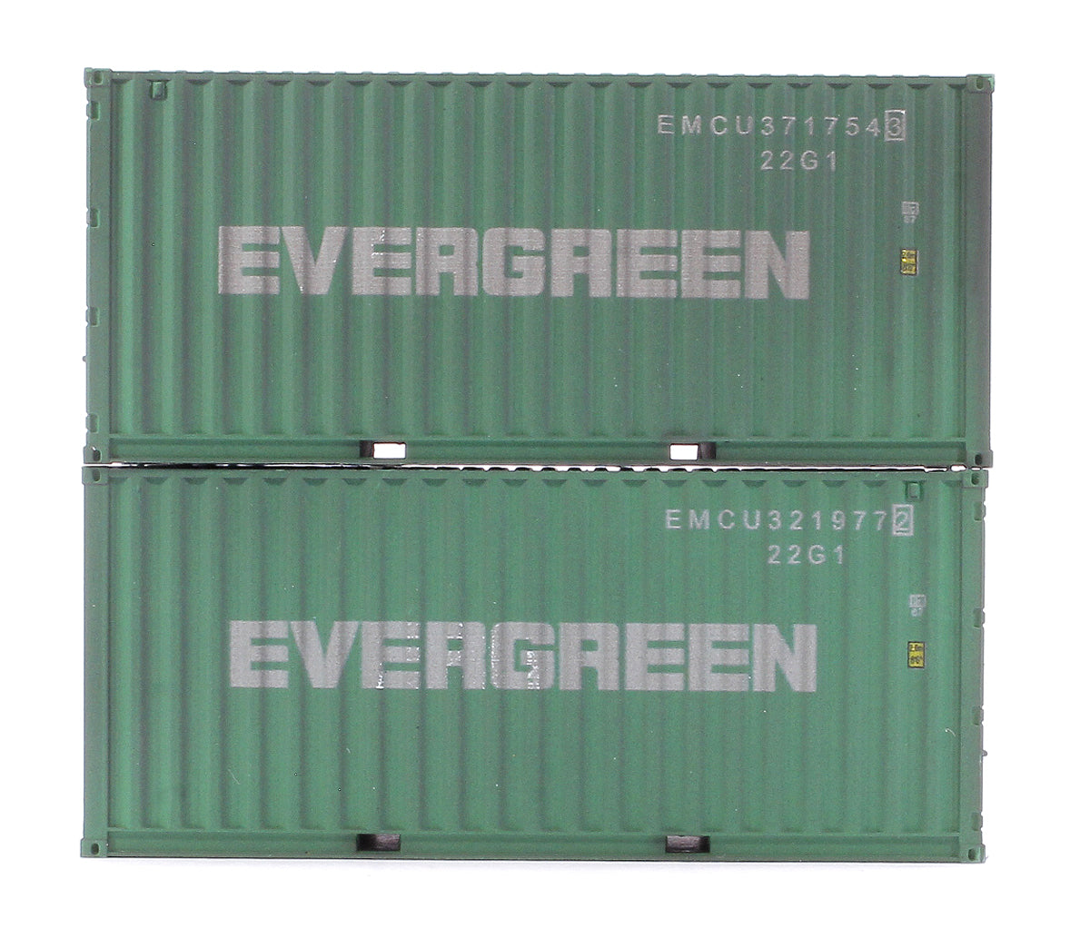 20 FT Container EISU Twin Pack75951 5 & 01151 3 - Weathered