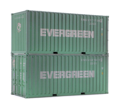 20 FT Container EISU Twin Pack75951 5 & 01151 3 - Weathered