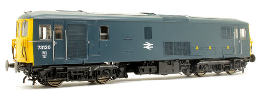 Pre-Owned Class 73 JB BR Blue Full Yellow Panels 73120 Electro Diesel Locomotive - DCC Fitted