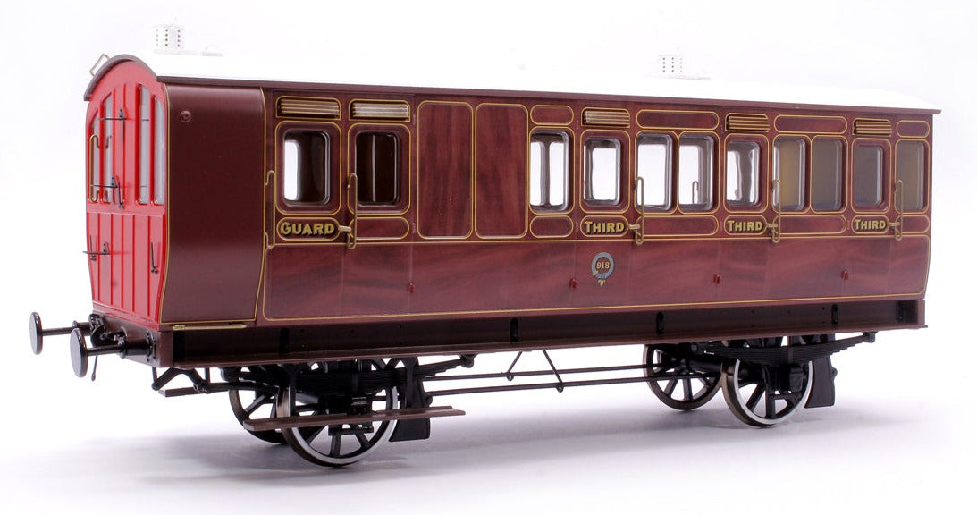 Set of 4 Terrier A1 Tank Locomotive & Stroudley 4 Wheel Coaches - Bundle 2