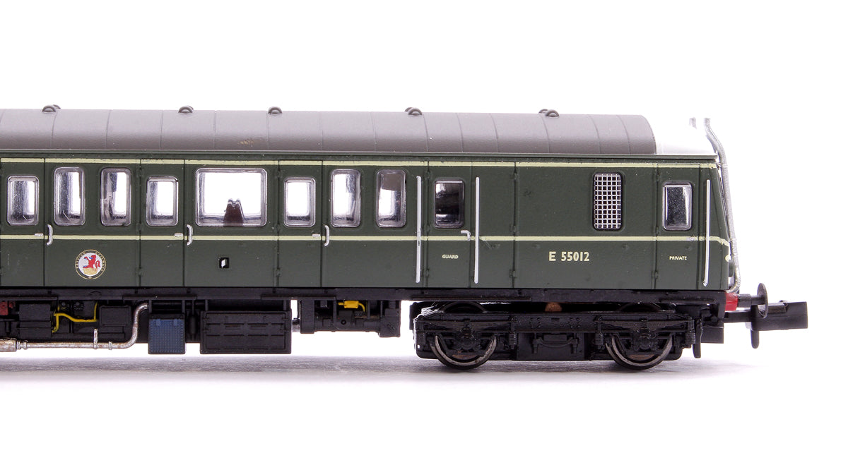 Pre-Owned Class 122 E55012 BR Green with Whiskers (Preserved) Diesel Locomotive - DCC Fitted