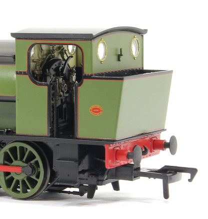 Pre-Owned 16" Hunslet "Jacks Green" Nassington Lined Green - Steam Engine Locomotive - DCC Sound
