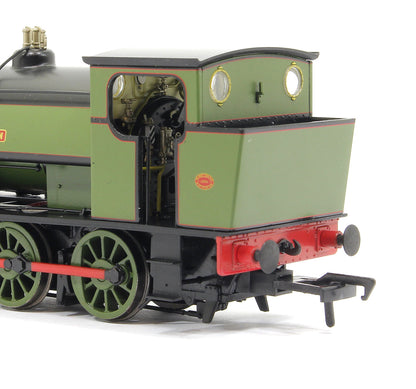Pre-Owned 16" Hunslet "Jacks Green" Nassington Lined Green - Steam Engine Locomotive - DCC Sound
