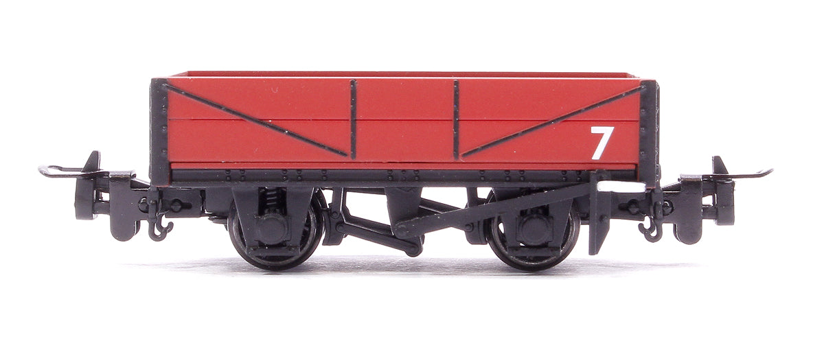Pre-Owned RNAD Rebuilt Open Wagon Welsh Highland Railway Red 7