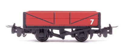 Pre-Owned RNAD Rebuilt Open Wagon Welsh Highland Railway Red 7