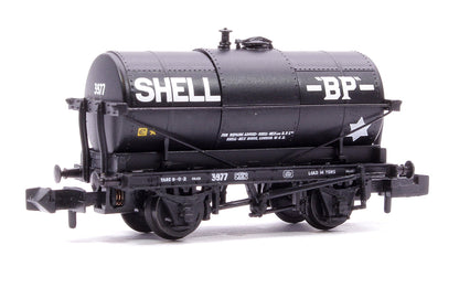 Pre-Owned 373-660A 14T Tank Wagon 'Shell/BP' Black No.3977