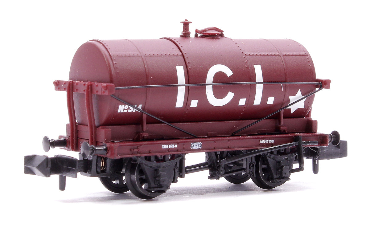 Pre-Owned 373-682B 14T Tank Wagon 'ICI' Maroon No. 314