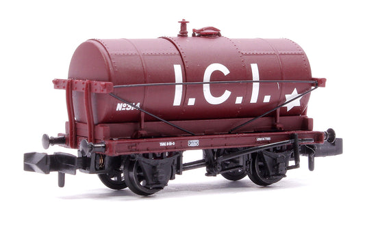 Pre-Owned 373-682B 14T Tank Wagon 'ICI' Maroon No. 314
